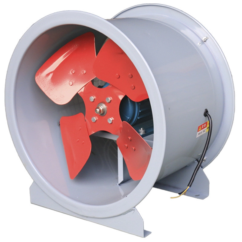 Stainless Steel Laser Cutting Axial Exhaust Fan Machines Metal Processing Fan