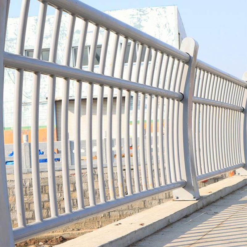 Indoor Balcony Safety Iron Stair Handrail Zinc Stainless Tubular Railings