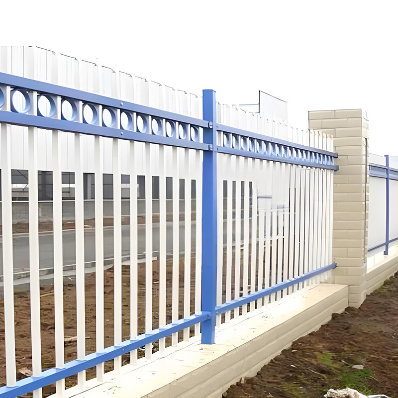 Modern Design Modular Fence Aluminum Metal Horizontal Patio Privacy Slats Fence Panels Outdoor Garden Fence