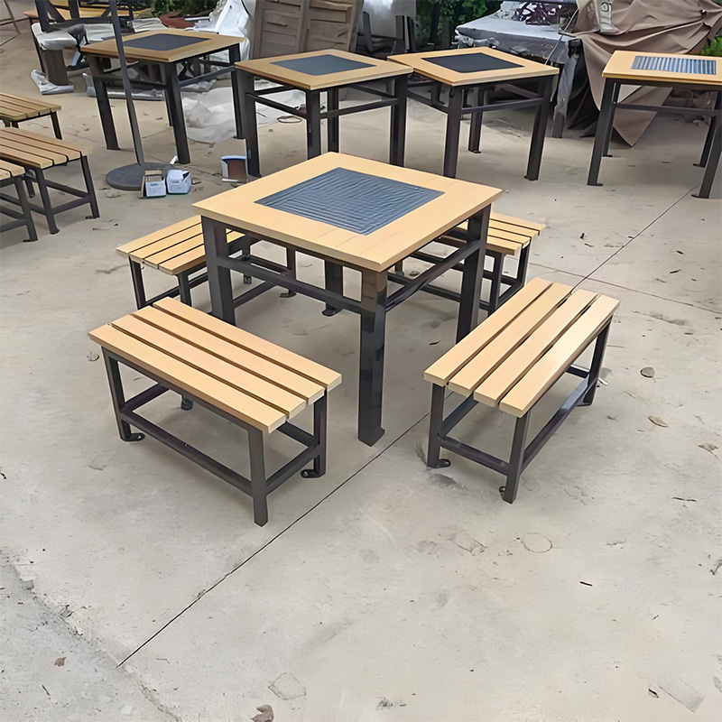 Manufacturers hot selling outdoor cast aluminum tables and chairs hotel garden waterproof furniture tables and chairs